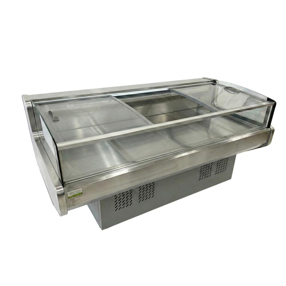 Exhibidor Horizontal Refrigerado Carnes 310L Tipo Isla img #4