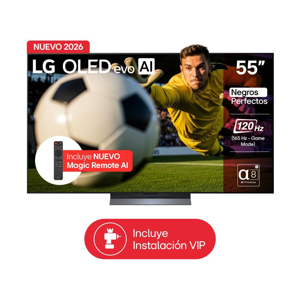 Televisor LG 55 pulgadas OLED Uhd4K Smart TV OLED55C6PSA.AWC Televisor LG 55 pulgadas OLED Uhd4K Smart TV OLED55C6PSA.AWC
