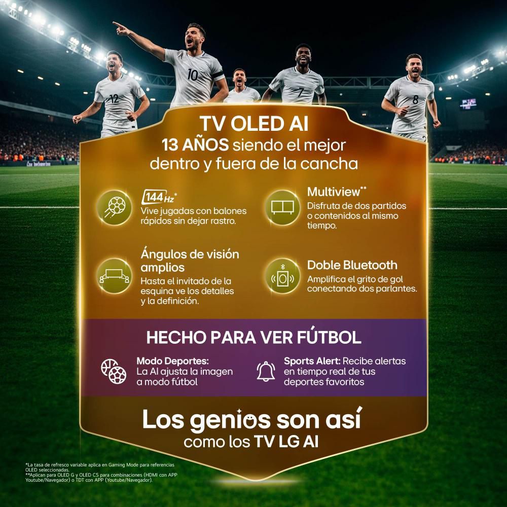 Televisor LG 55 pulgadas OLED Uhd4K Smart TV OLED55C6PSA.AWC img #2