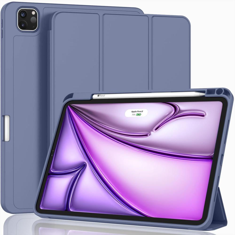 Smart Case Para Ipad Air 11 Chip M3 2025 Lavanda img #1