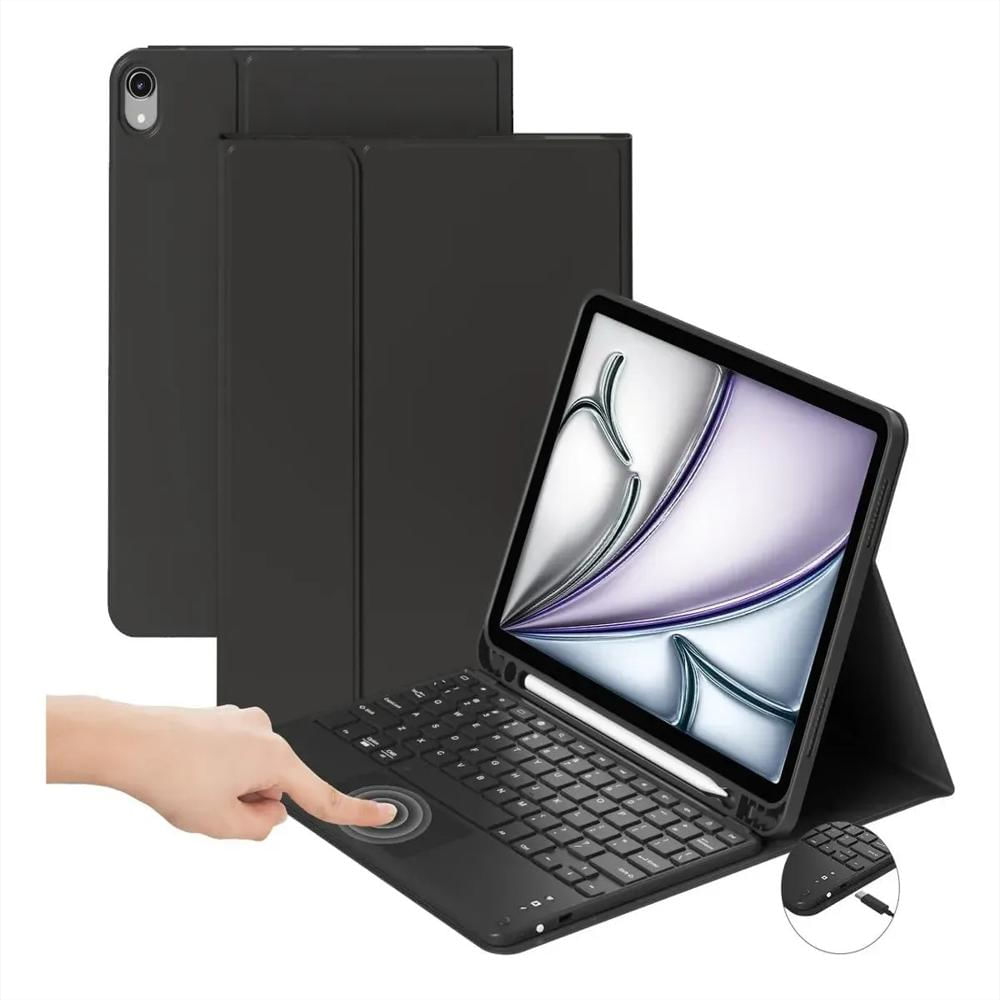 Estuche Teclado Trackpad Para Lenovo Tab K11 Negro img #1