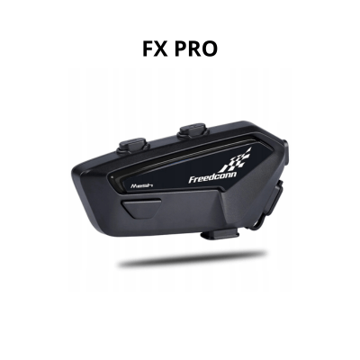 Intercomunicador Moto Freedconn FX Pro Bluetooth Mesh 8 Riders Impermeable IP67