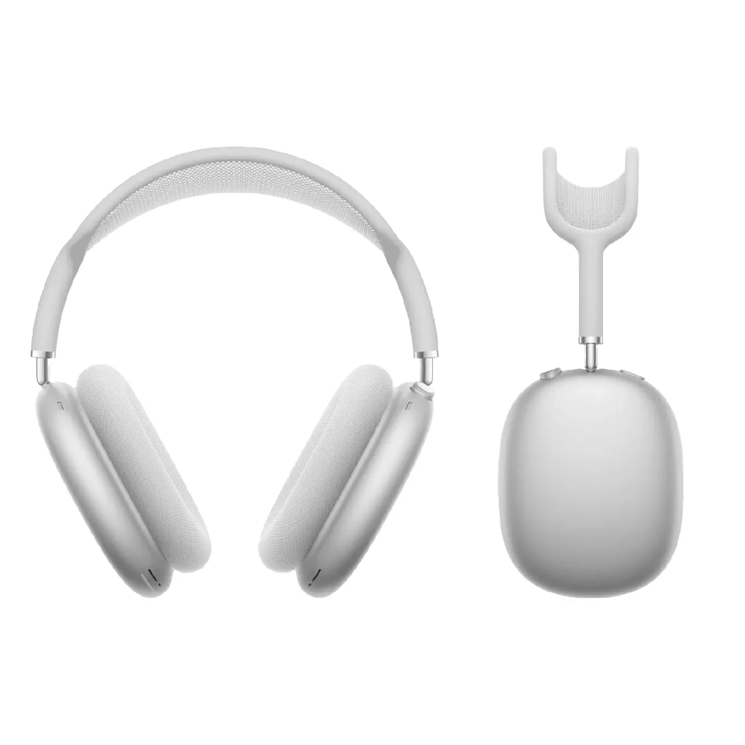 Audífonos Pods Max Magnética Full Sonido Bluetooth Estuche Blanco