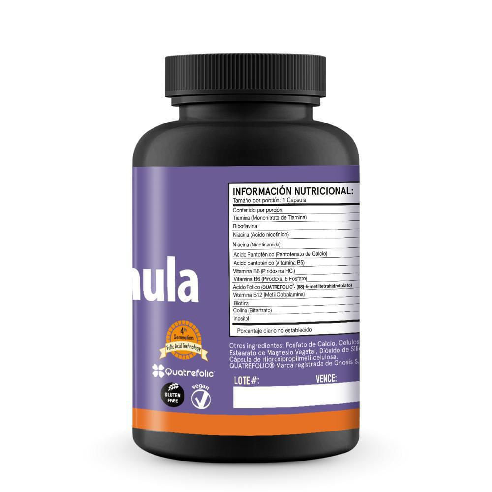 B Formula X 100 Capsulas Jarrow img #2
