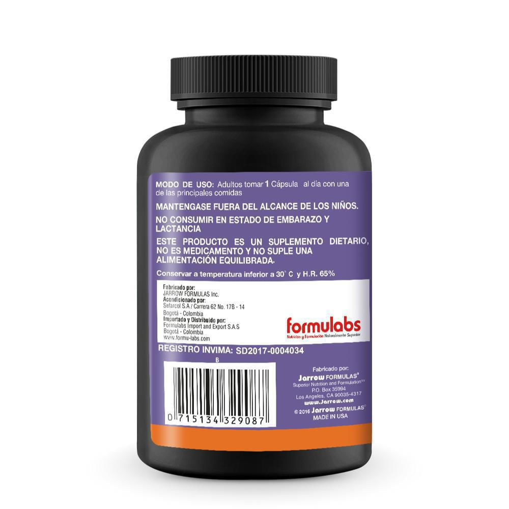 B Formula X 100 Capsulas Jarrow img #4