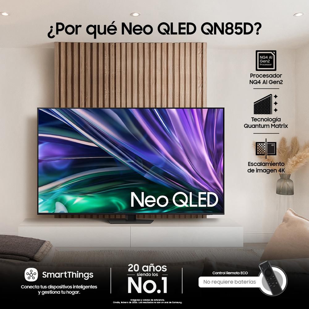 Televisor SAMSUNG 65 pulgadas Neo QLED Uhd4K Smart TV QN65QN85DBKXZL img #2