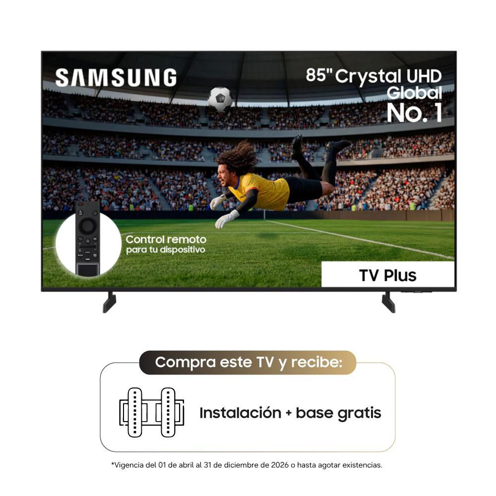 Televisor SAMSUNG 85 pulgadas LED Uhd4K Smart TV UN85DU8000KXZL
