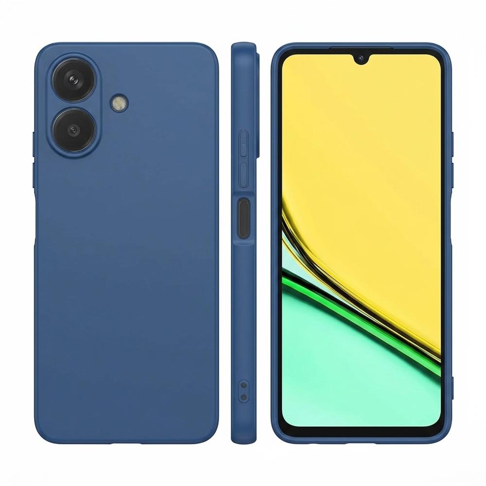 Funda Premium Silicona Líquida Realme Note 60 Antigolpes Azul img #1