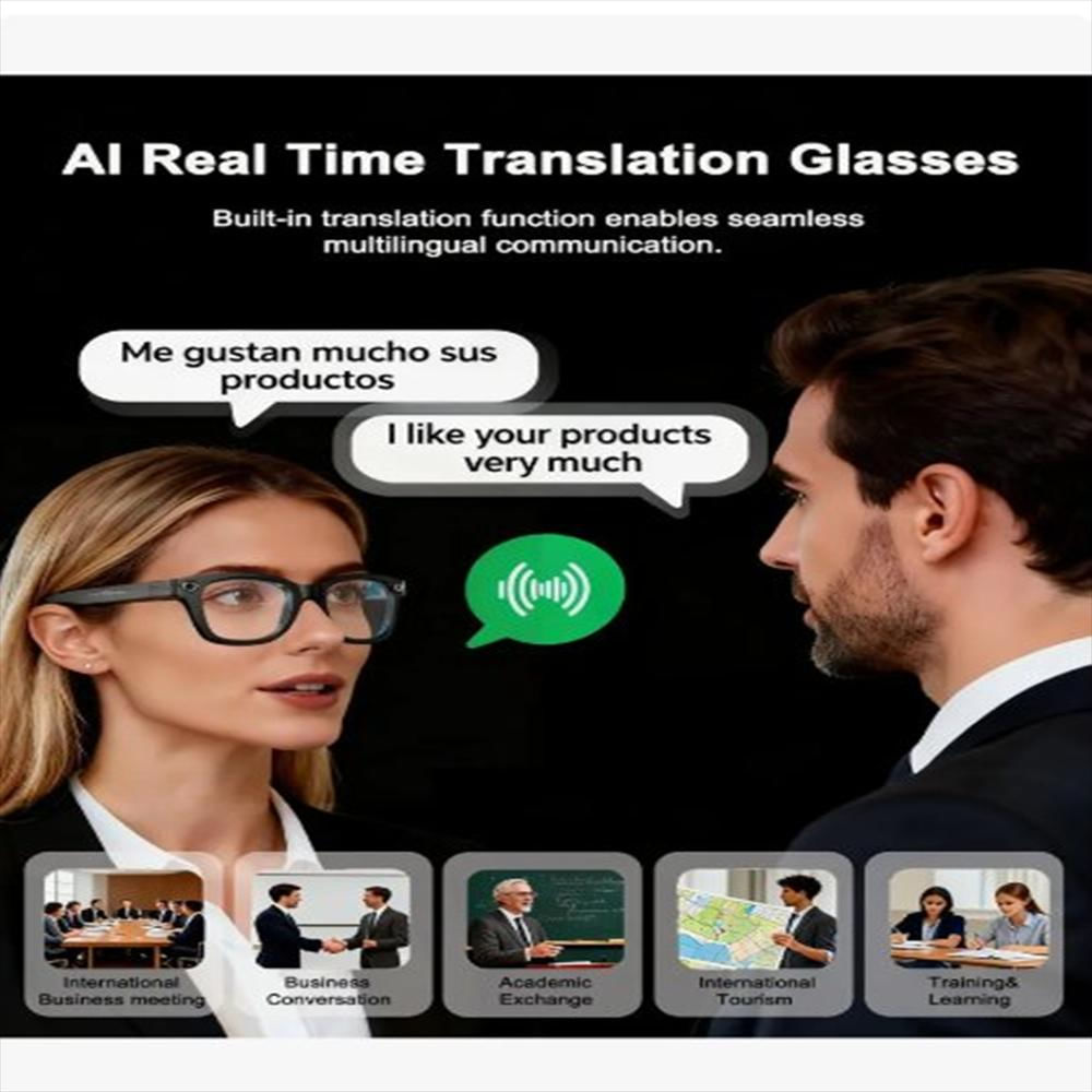 Gafas Inteligentes Con Cámara Y Grabación De Video img #5