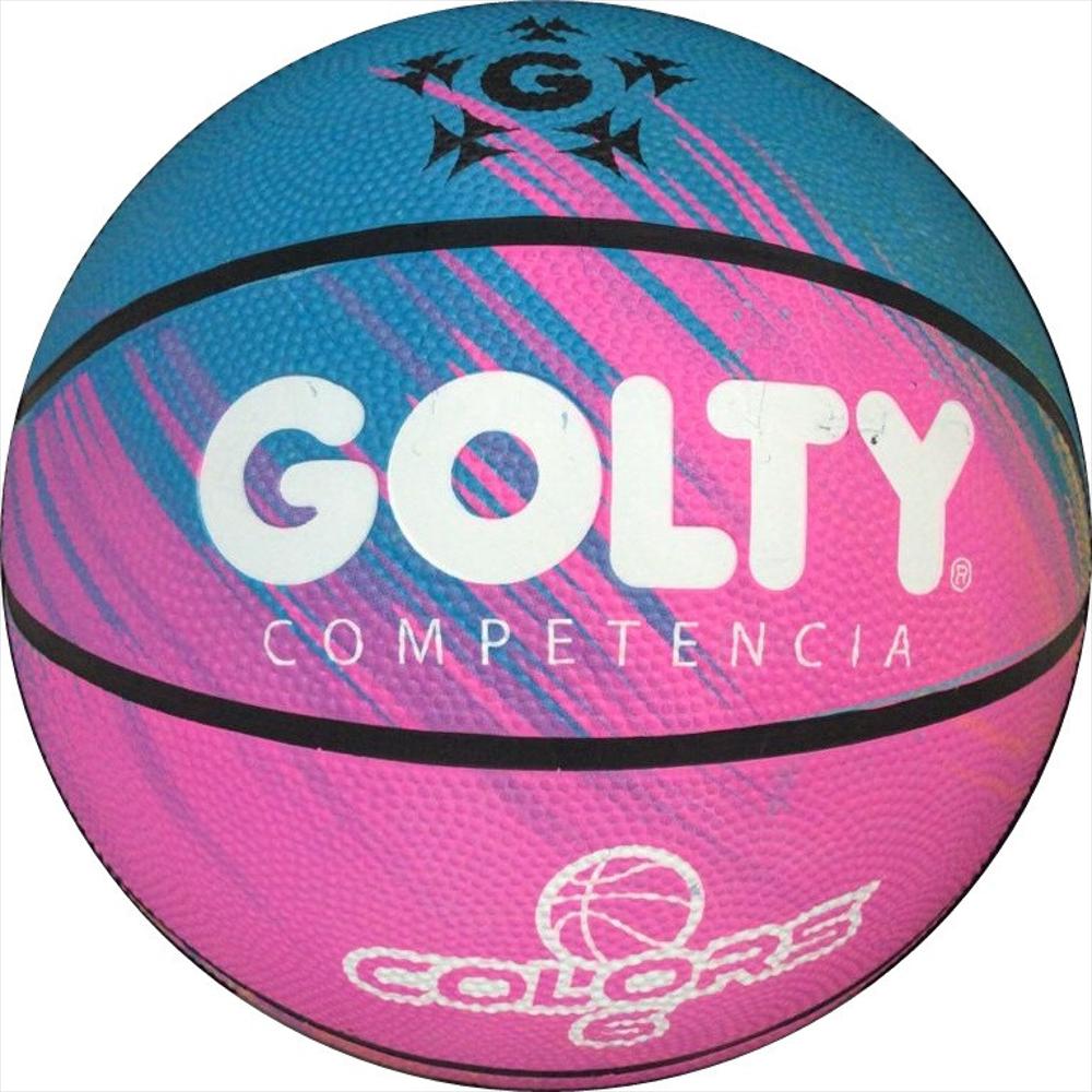 Balon De Baloncesto Golty Competencia Colors Caucho #6 img #1