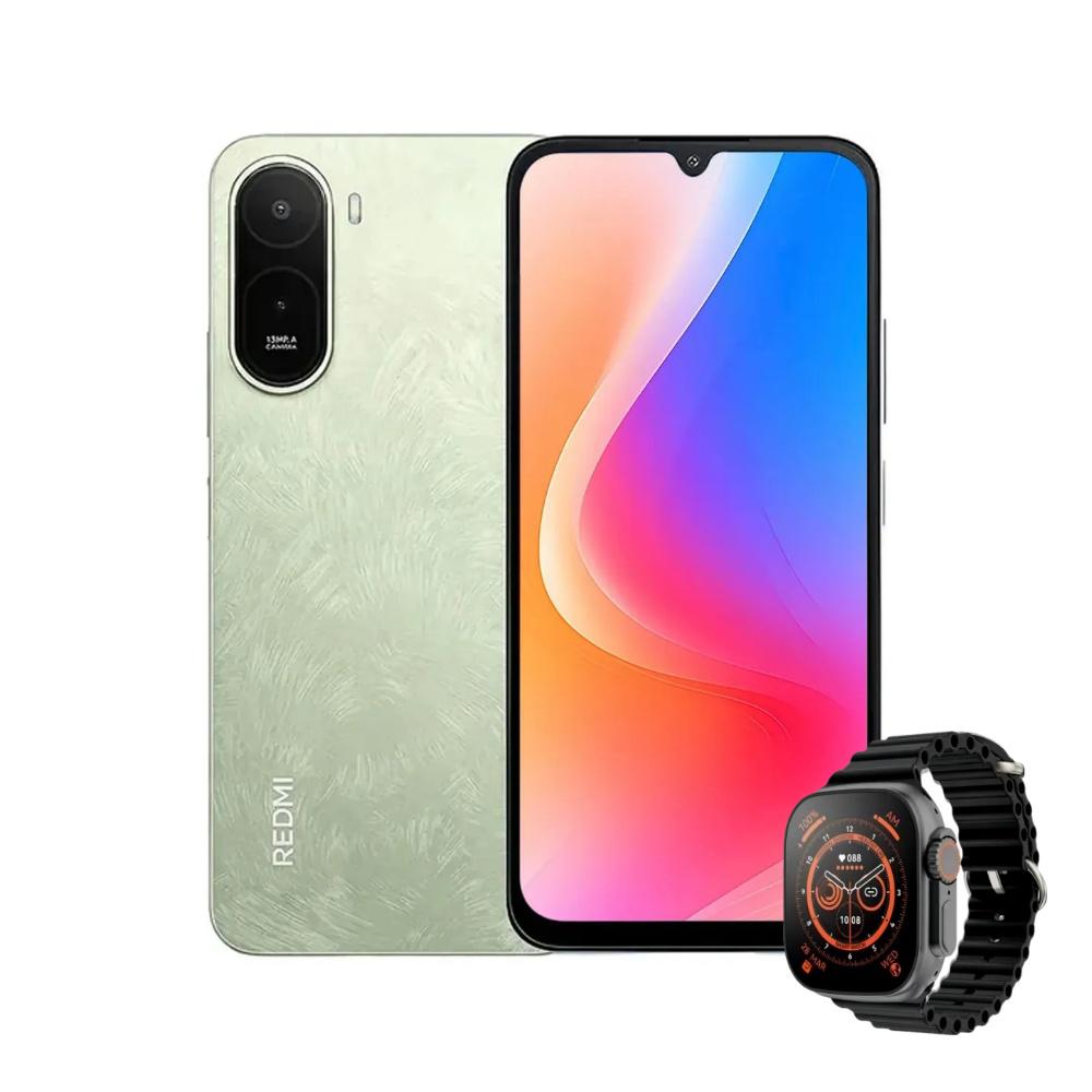 Celular Xiaomi Redmi A7 Pro Lte 64Gb 4Gb Ram Verde + Reloj Inteligente