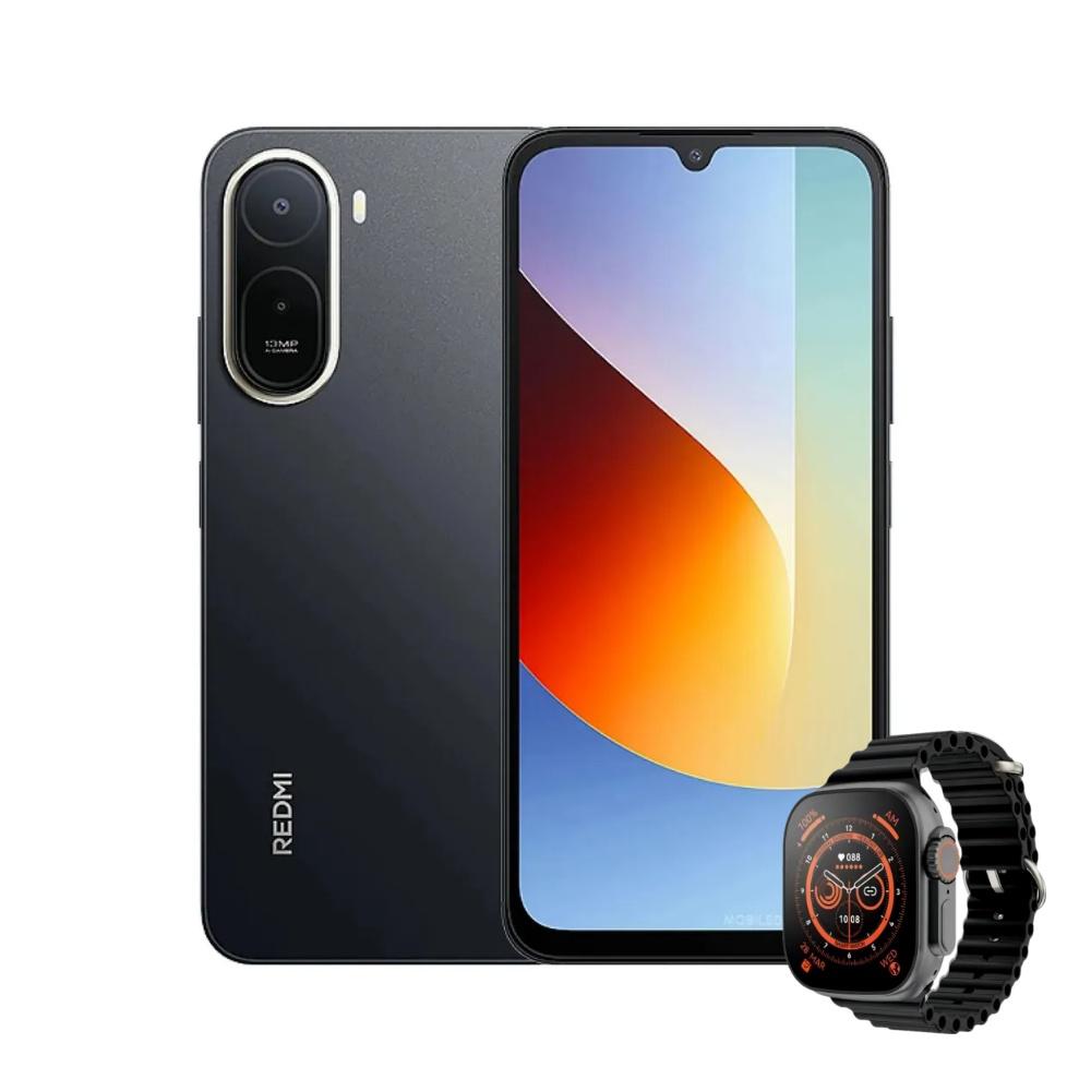 Celular Xiaomi Redmi A7 Pro Lte 128Gb 4Gb Ram Negro + Reloj Inteligente
