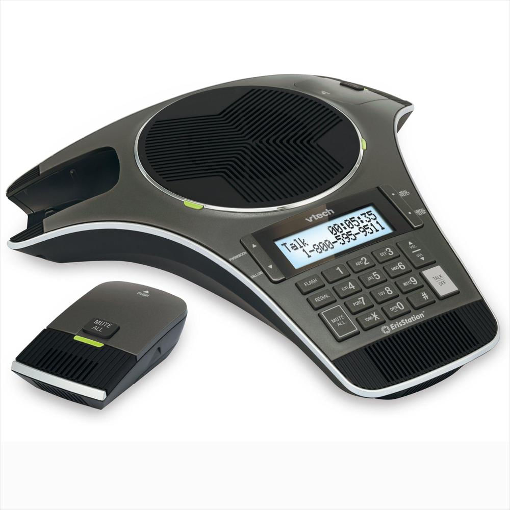 Teléfono De Conferencia Vtech Vcs702 Erisstation Con 2 Micrófonos