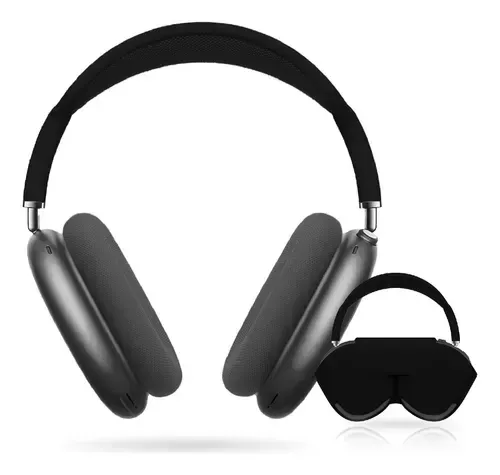 Diadema Audifonos Deportivos Cómodos Max Sound Gama Media Bluetooth Negro Con Estuche