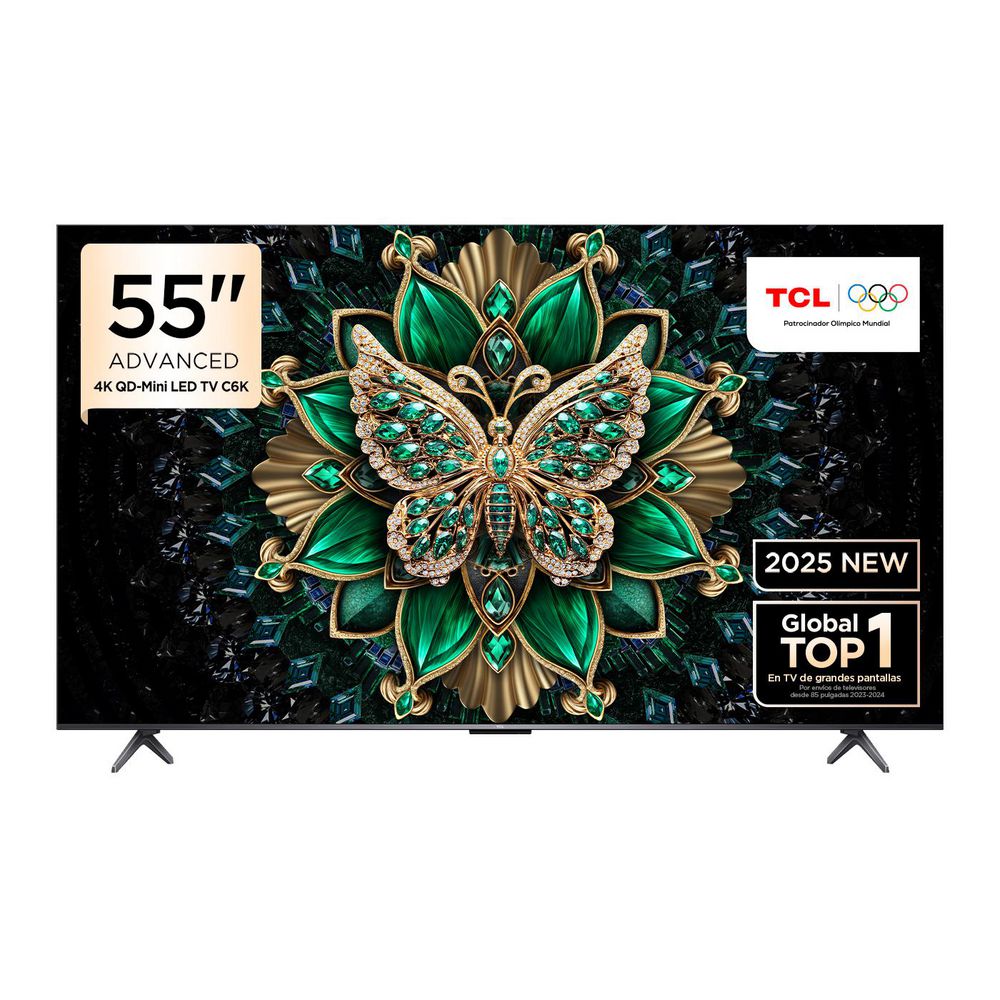 Televisor TCL 55 pulgadas Mini LED Uhd4K Smart TV 55C6K QDMINI Televisor TCL 55 pulgadas Mini LED Uhd4K Smart TV 55C6K QDMINI