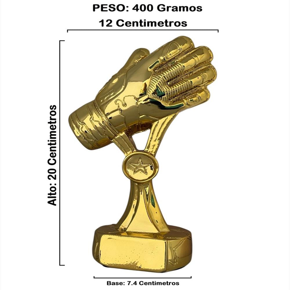 Trofeo Guante De Oro H9934 Dorado img #3