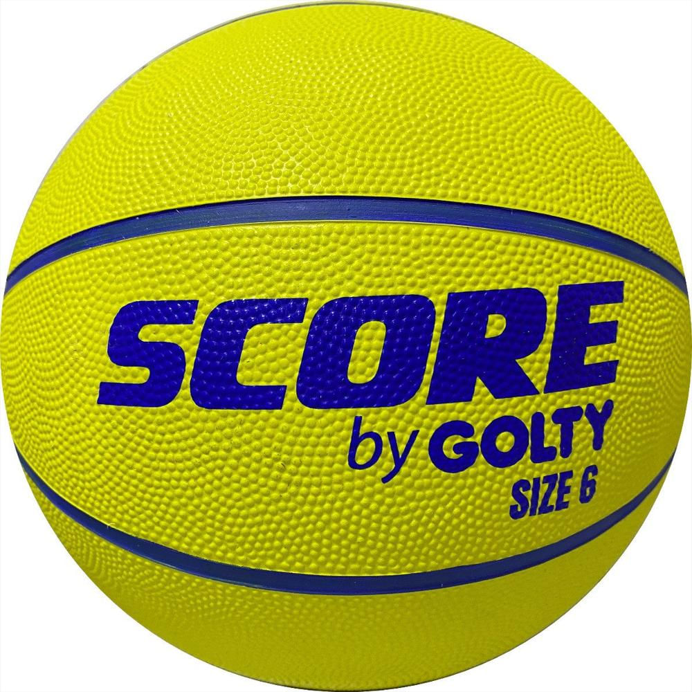 Balón Baloncesto Scorebygolty Caucho #6 Rendimiento, Control img #1