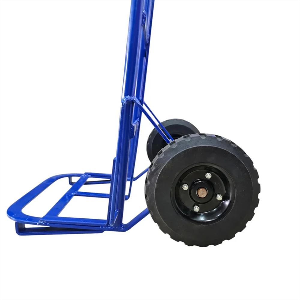 Zorra Diablo Carretilla Carga 200Kg Rueda 7'' Toolcraft Azul img #4