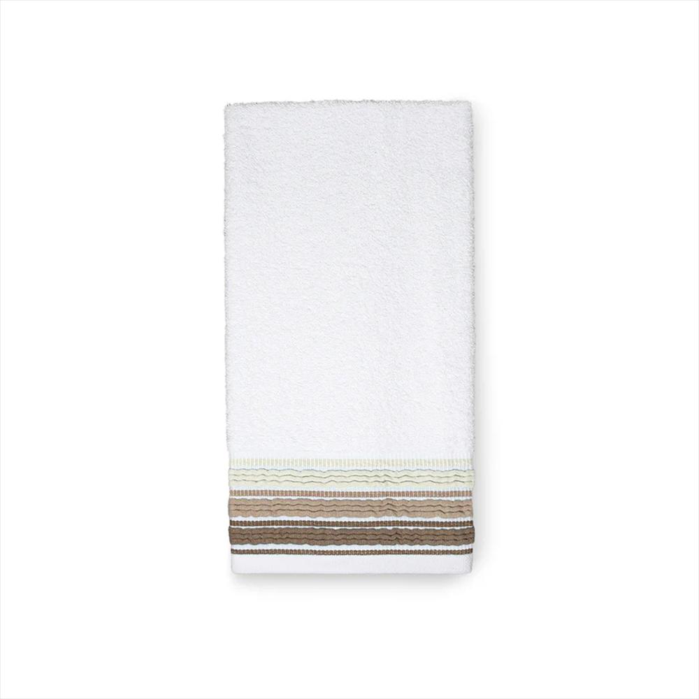 Toalla De Manos Sud 40X70cm Cannon Ref:4716Sud Blanca/Beige img #1