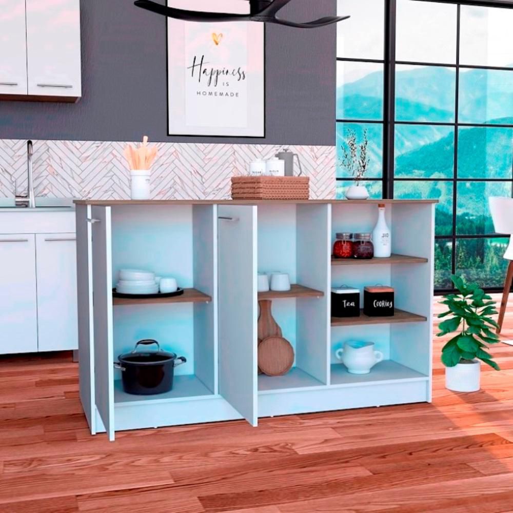 Isla de Cocina Ginger Bla/bell RTA IBB 7163