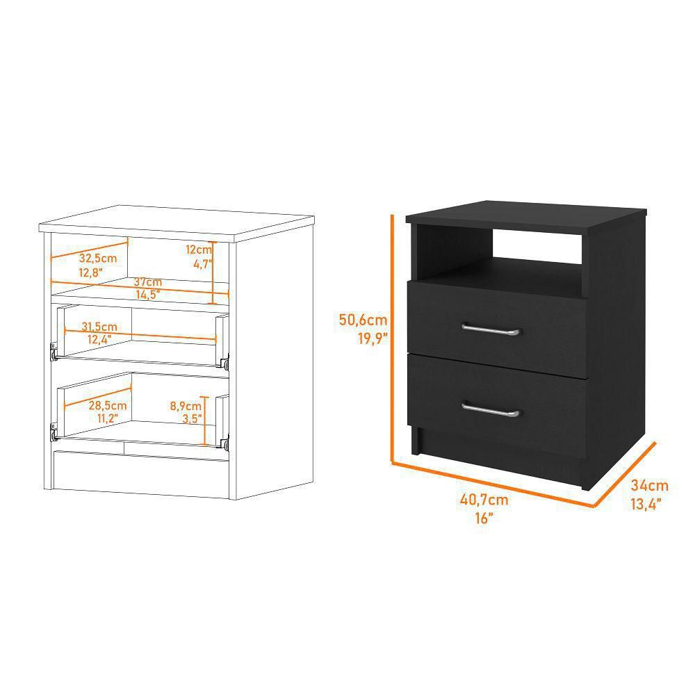 Mesa de Noche Napoles Wengue RTA MLW 4760 img #5