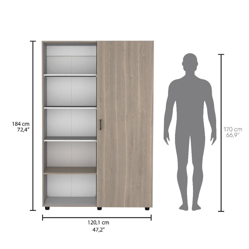 Closet Eco 184X120X46  Bardolino Blanco MQZ RTA CBB 10491 img #7