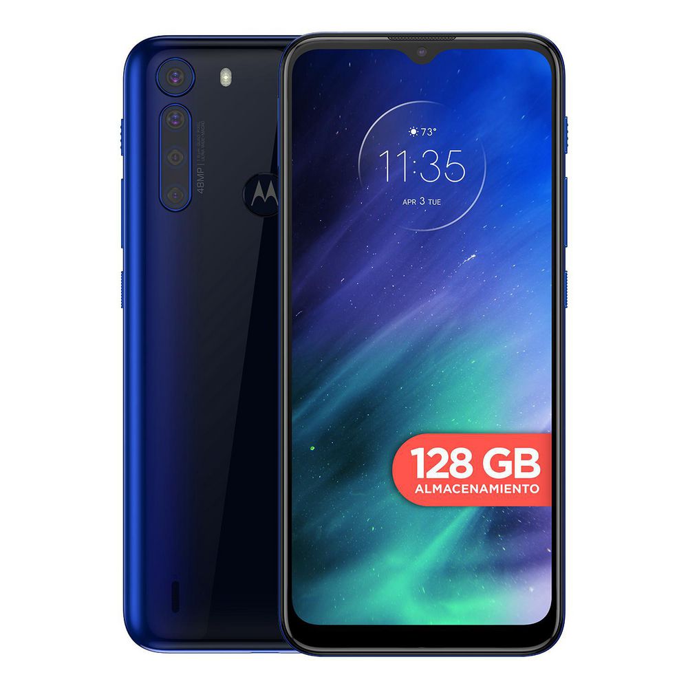 Celular MOTOROLA One Fusion 128 GB 4 GB RAM Azul img #1