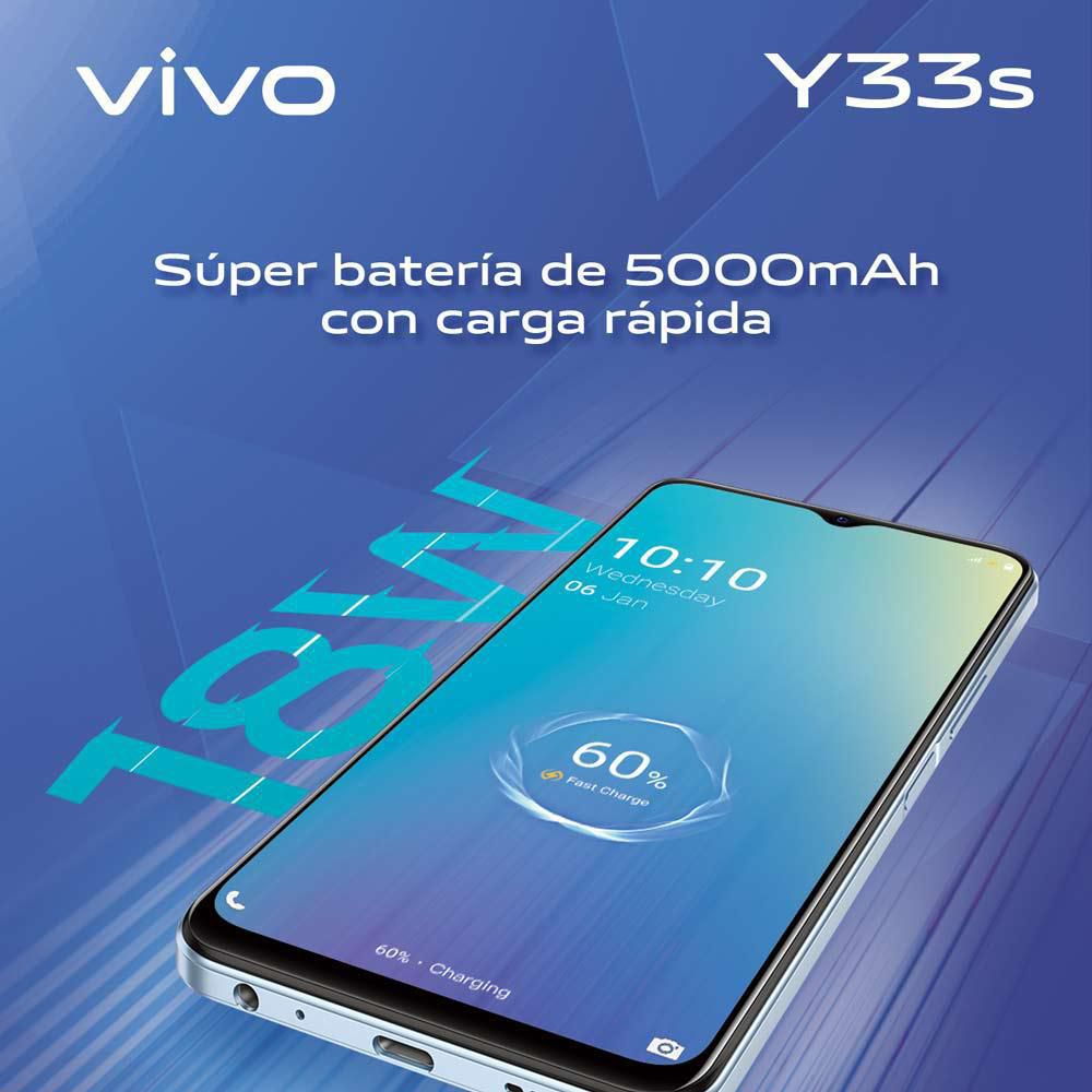 Celular VIVO Y33S 128 GB 8 GB RAM Negro Espejo img #5