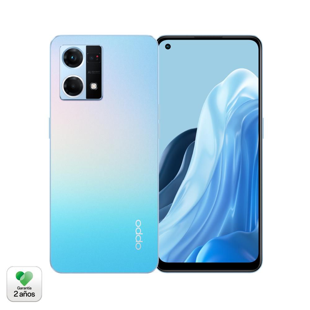 Celular OPPO Reno 7 4G 128 GB 6 GB RAM Azul