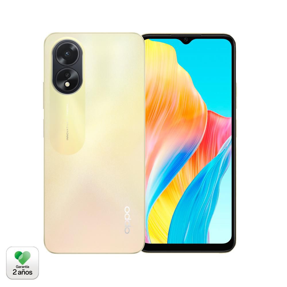 Celular OPPO A38 128 GB 4 GB RAM Dorado img #1