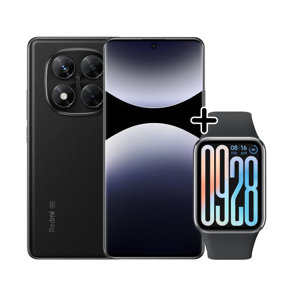 Celular XIAOMI Redmi Note 14 Pro 5G 256 GB 8 GB RAM Negro  + Smart Band 9 Pro Black