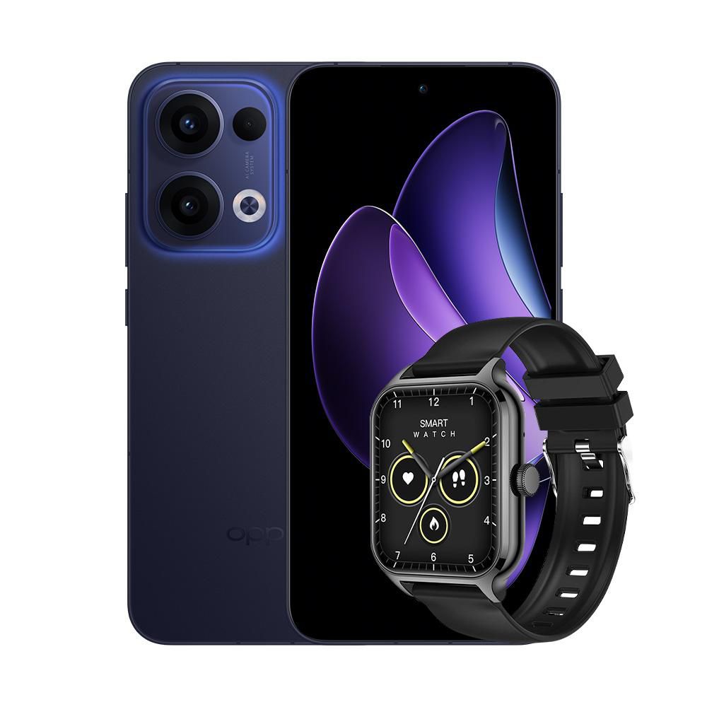 Celular OPPO RENO 13 5G 512 GB 12 GB RAM Azul  + Smartwatch