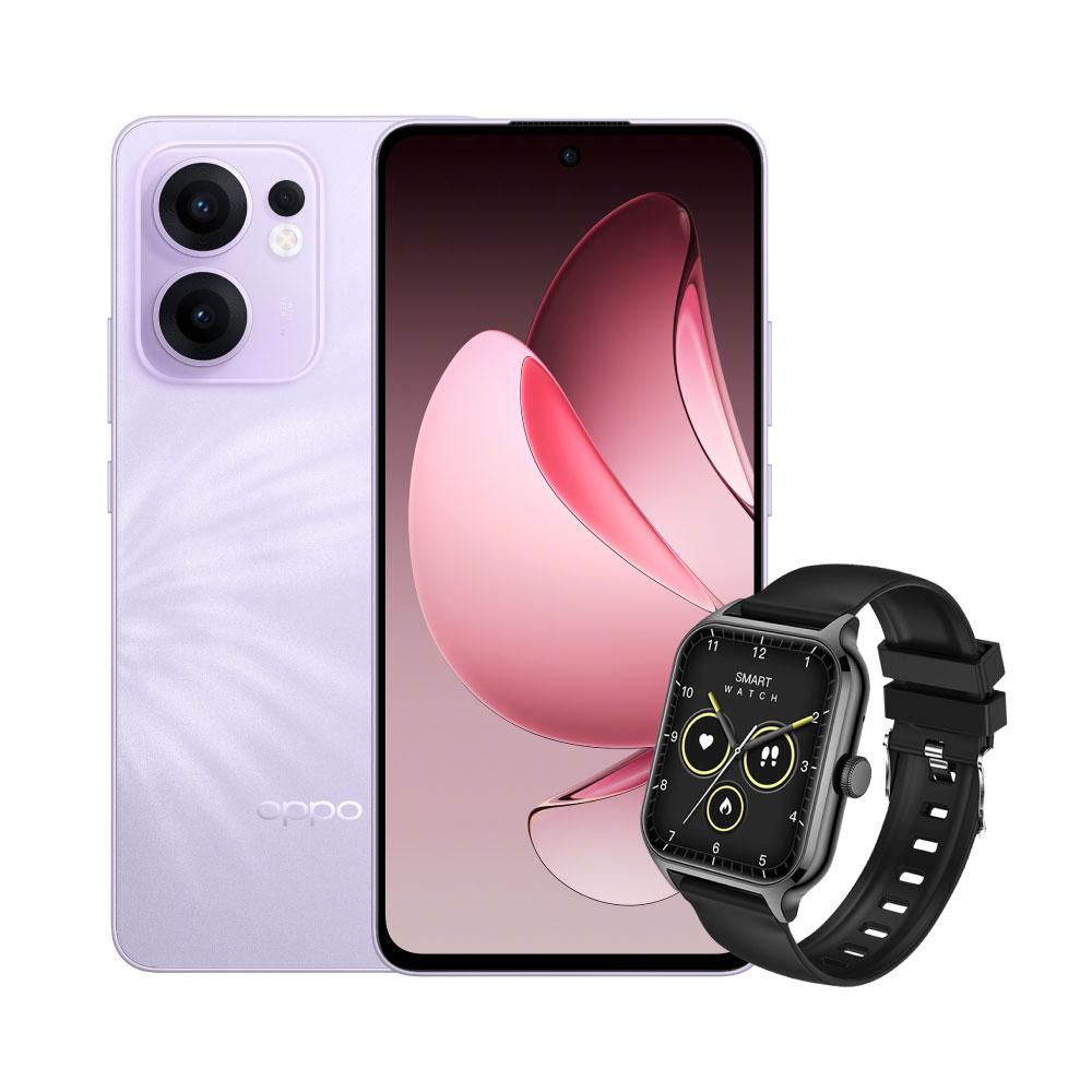 Celular OPPO RENO 13 F 5G 512 GB 12 GB RAM Morado + Smartwatch img #1