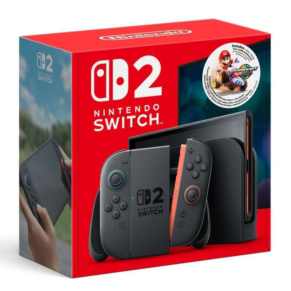 Consola Nintendo Switch 2 + Juego Mario Kart World Bundle