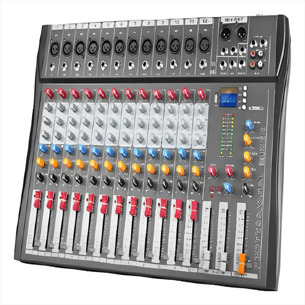 Consola Mezcladora Mixer De 16 Canales Con Bluetooth img #1
