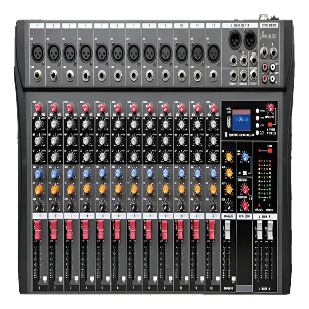 Consola Mezcladora Mixer De 16 Canales Con Bluetooth img #2
