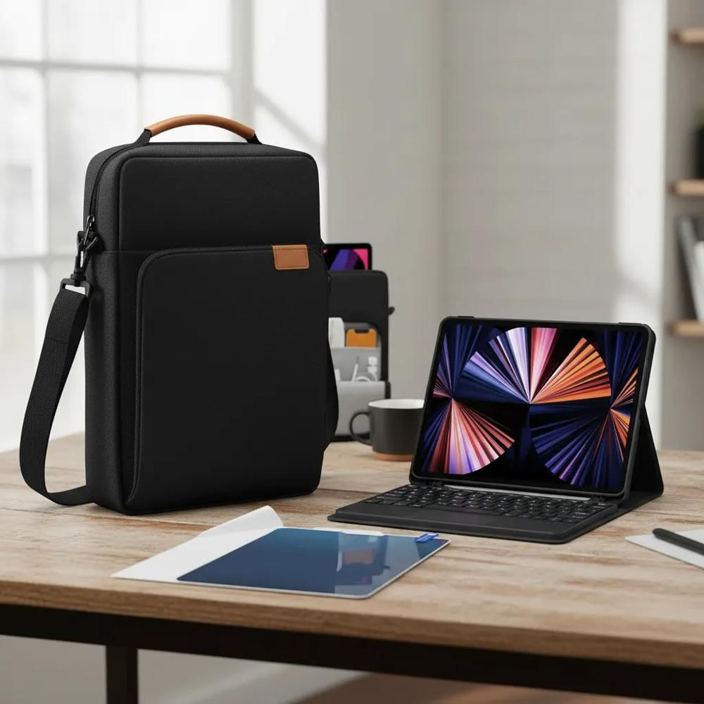 Estuche Teclado Trackpad Negro+Bolso+Paper Like img #5