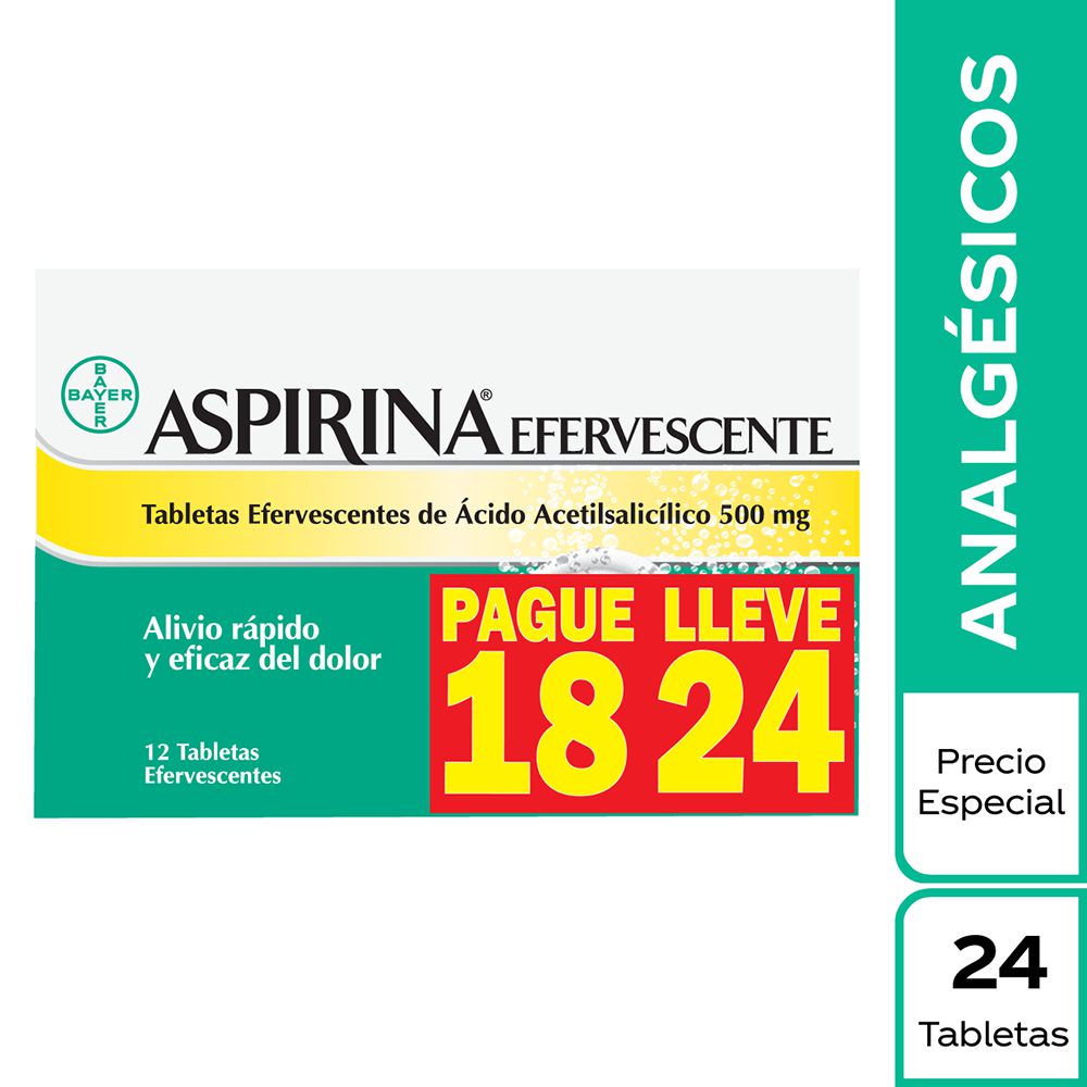 Efervecente  X2 Pe ASPIRINA 85883534