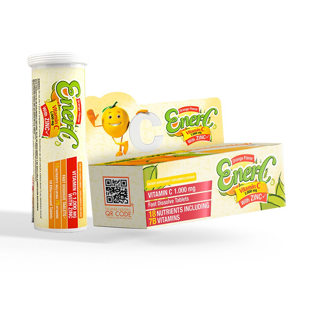 Vitamina C Efervescente HEALTHY AMERICA 9950
