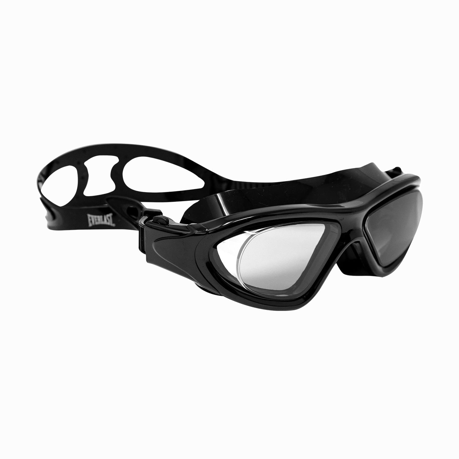 Lente De Natacion Aguas Abiertas Everlast Negro Negro