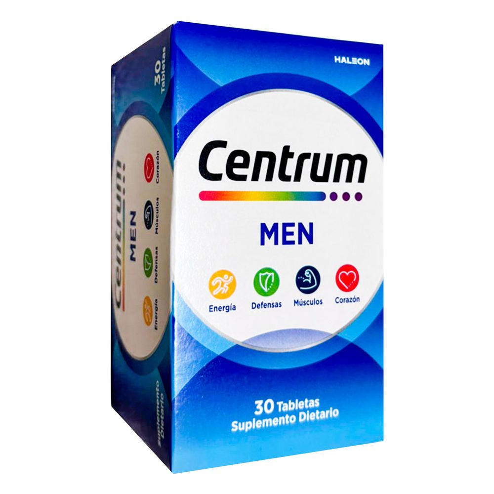 Suplemento dietario CENTRUM men tabletas (30  und)