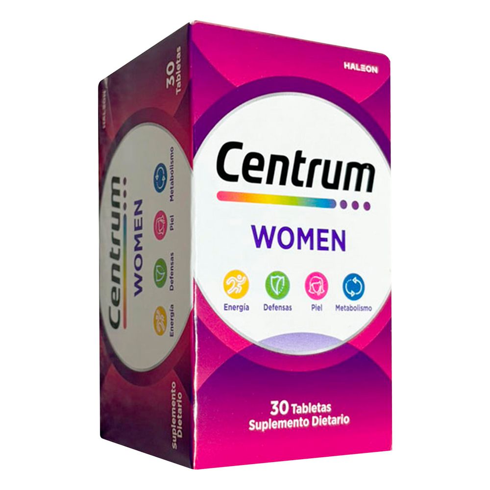 Suplemento dietario CENTRUM women (30  und)