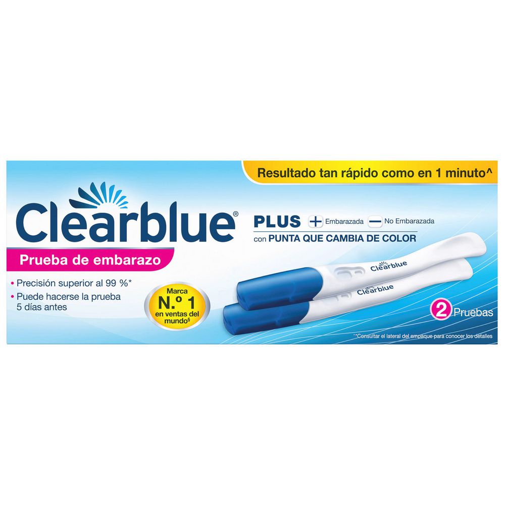 Prueba De Embarazo CLEARBLUE 80822110