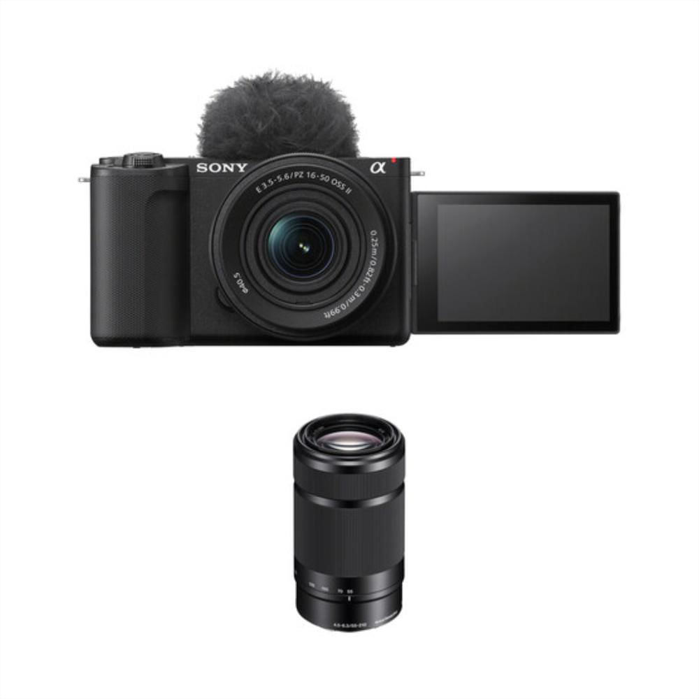 Kit Cámara Sony Zv E10 16 50Mm + Sony 55 210Mm