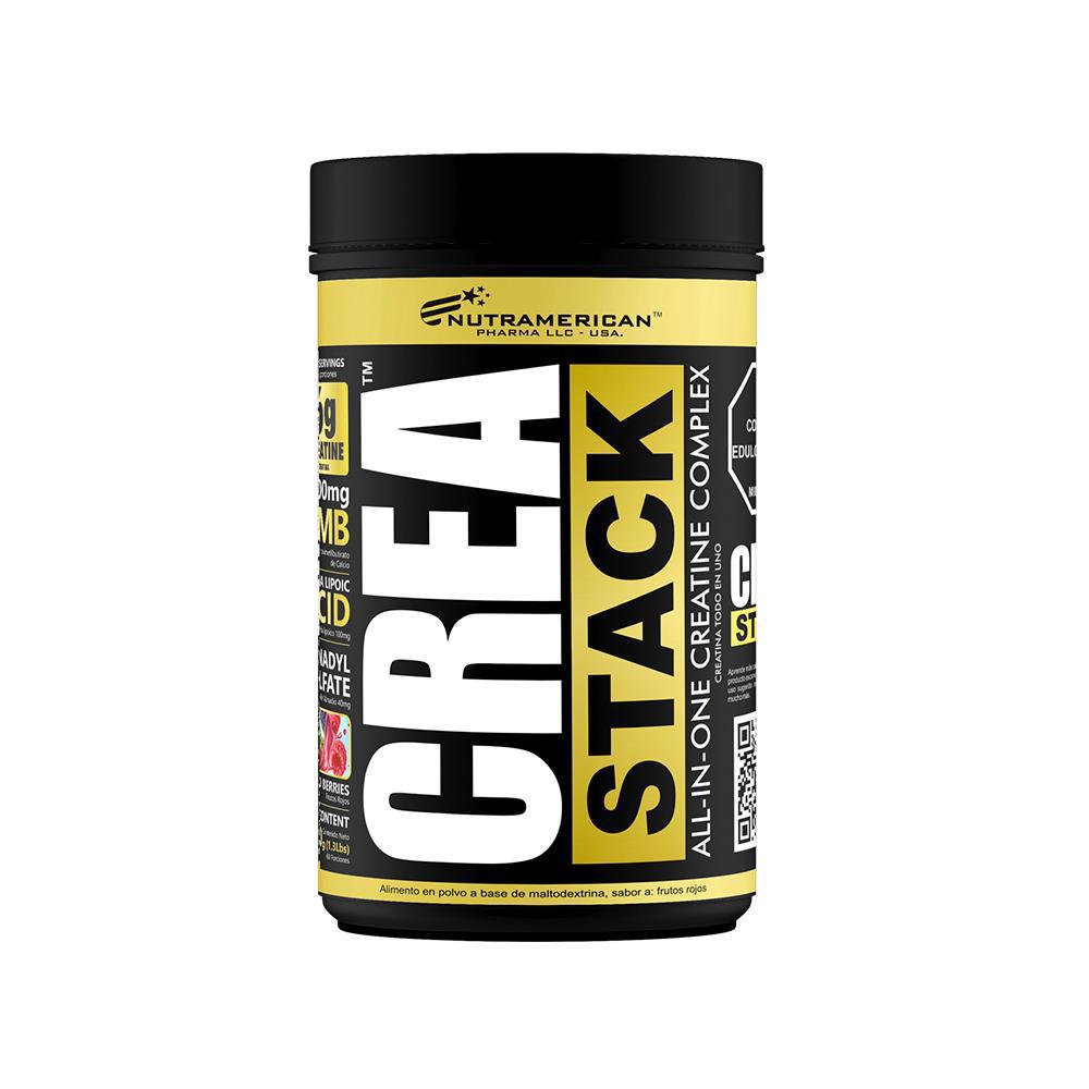 Creatina Crea Stack Frutos Rojos 1.3 Lb 600 G