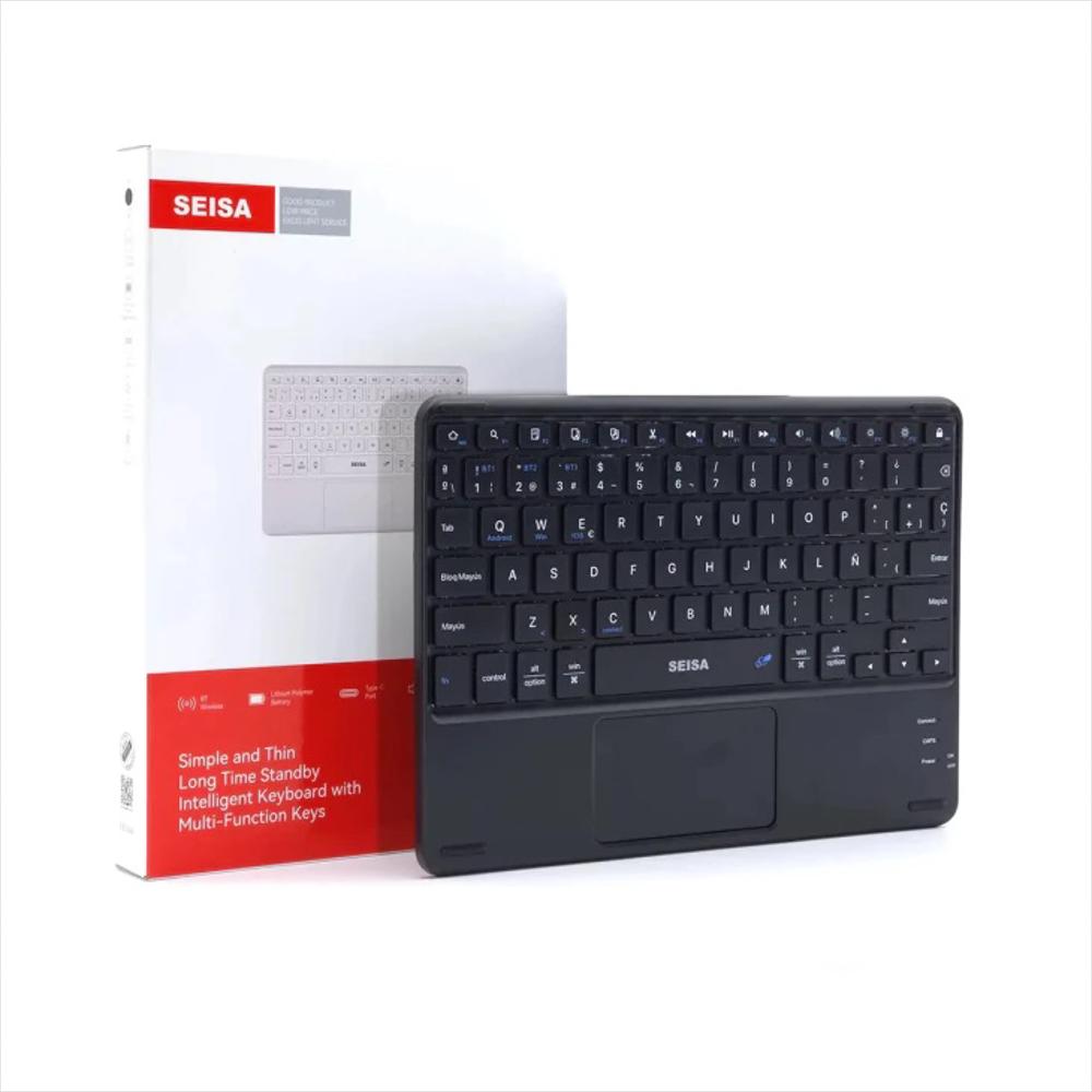 Teclado Slim Bluetooth Con Touchpad img #1