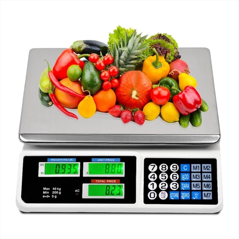Báscula Digital Comercial 40Kg img #1