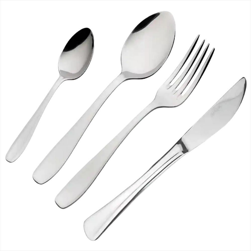 Set De Cubiertos 30 Piezas Lizos img #3