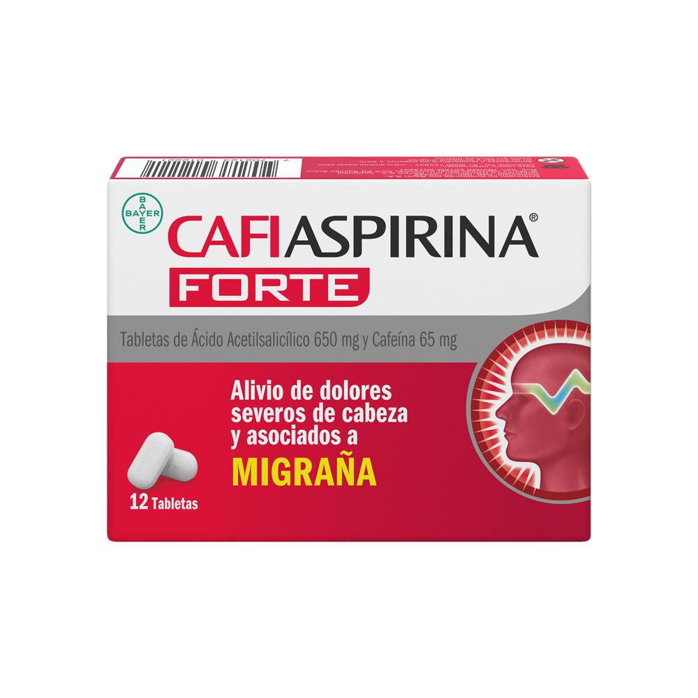 Cafiaspirina Forte X 12 Tablet ASPIRINA SIN REF img #5