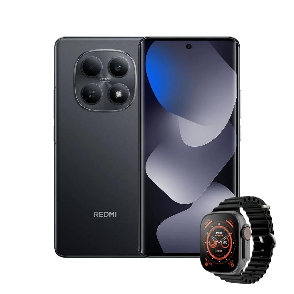 Celular Xiaomi Redmi Note 15 Lte 512Gb 8Gb Ram Negro + Reloj Inteligente